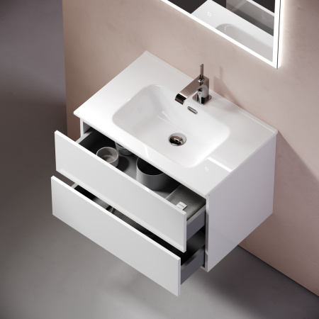 Тумба под раковину Sancos Urban UR70W 70х50 подвесная цвет белый